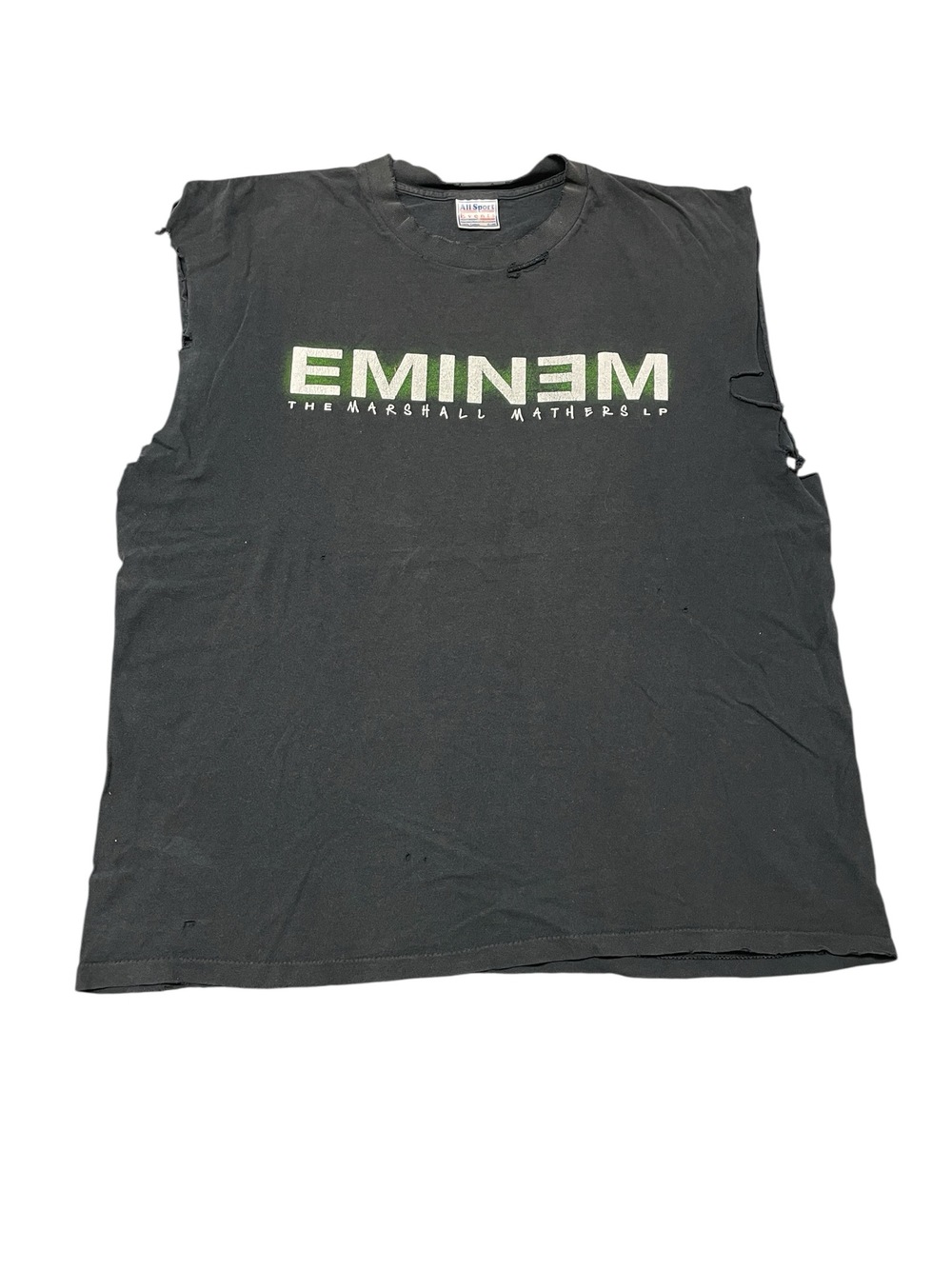 Vintage 2000 Eminem The Marshall Mathers LP Thrashed Rap T-Shirt